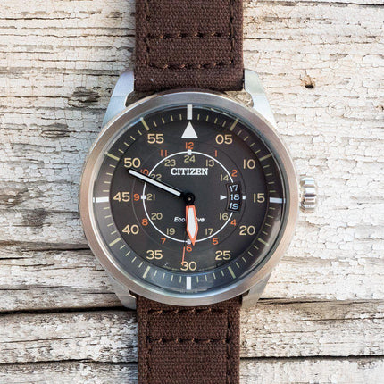 Chocolate Brown | Crafted Canvas by Barton Watch Bands - Vysn
