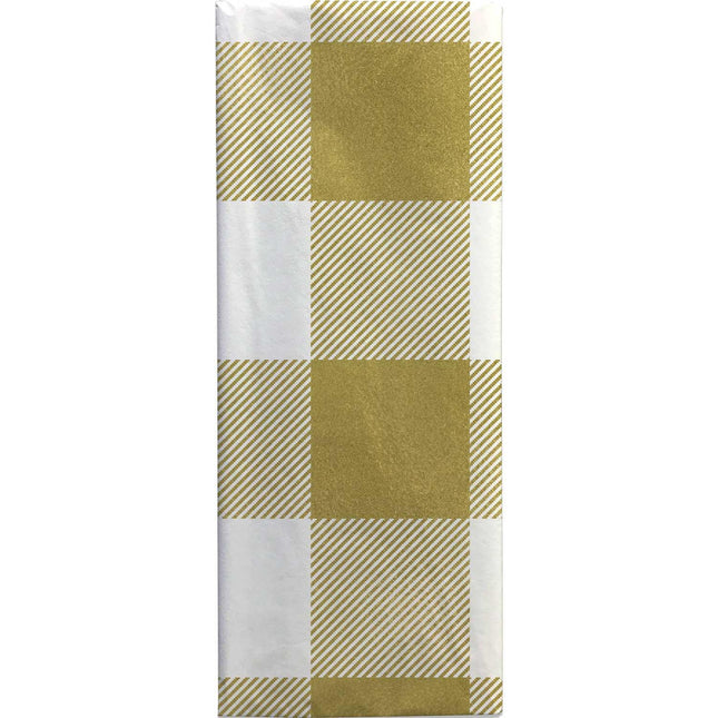 Classy Plaid 20" x 30" Gift Tissue Paper by Present Paper - Vysn