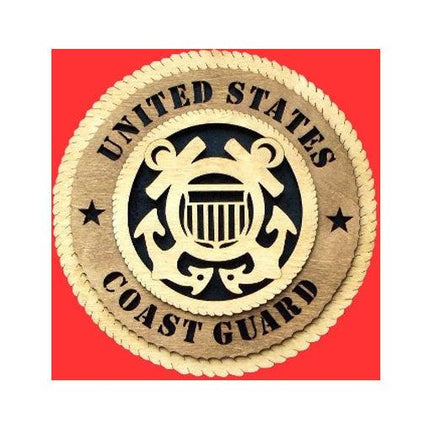 Coast Guard Wall Tributes, Coast Guard Gifts - 12". by The Military Gift Store - Vysn