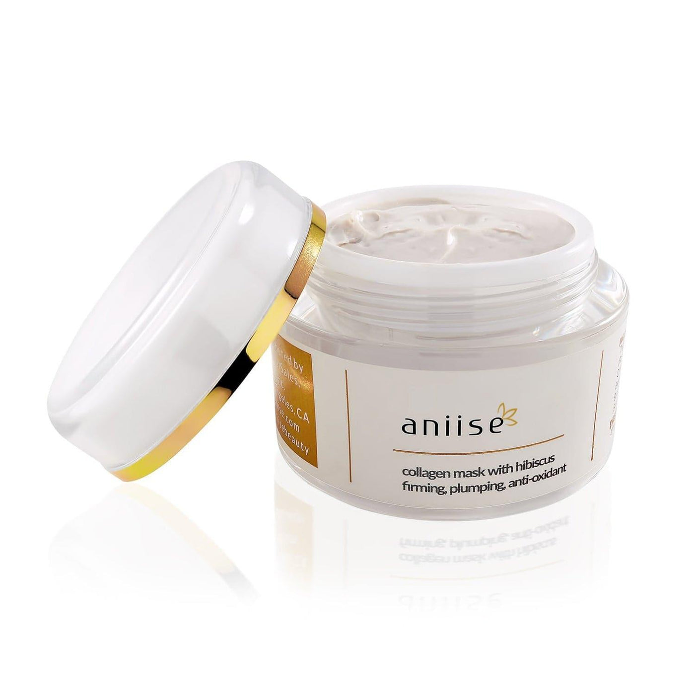 Collagen Facial Mask with Hibiscus by Aniise - Vysn