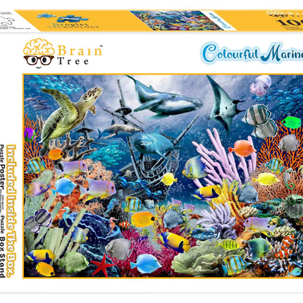 Colorful Marine Jigsaw Puzzles 1000 Piece by Brain Tree Games - Jigsaw Puzzles - Vysn