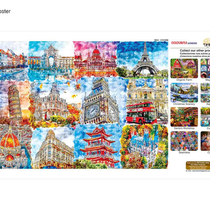 Colorful Wonders Jigsaw Puzzles 1000 Piece by Brain Tree Games - Jigsaw Puzzles - Vysn