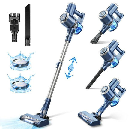 Cordless Vacuum Cleaner with LED Display 21kPa Suction,1.2L Dust Cup by Blak Hom - Vysn