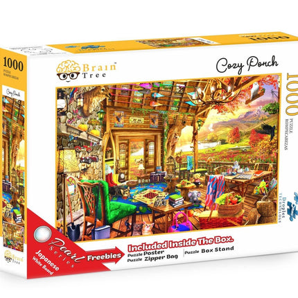 Cozy Porch Jigsaw Puzzles 1000 Piece by Brain Tree Games - Jigsaw Puzzles - Vysn