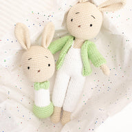 Crochet Rattle / Luke the bunny by Little Moy - Vysn
