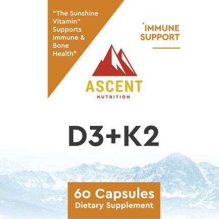 D3 + K2 by Ascent Nutrition - Vysn
