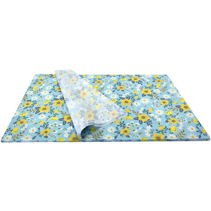 Daisies & Bees 20" x 30" Floral Gift Tissue Paper by Present Paper - Vysn