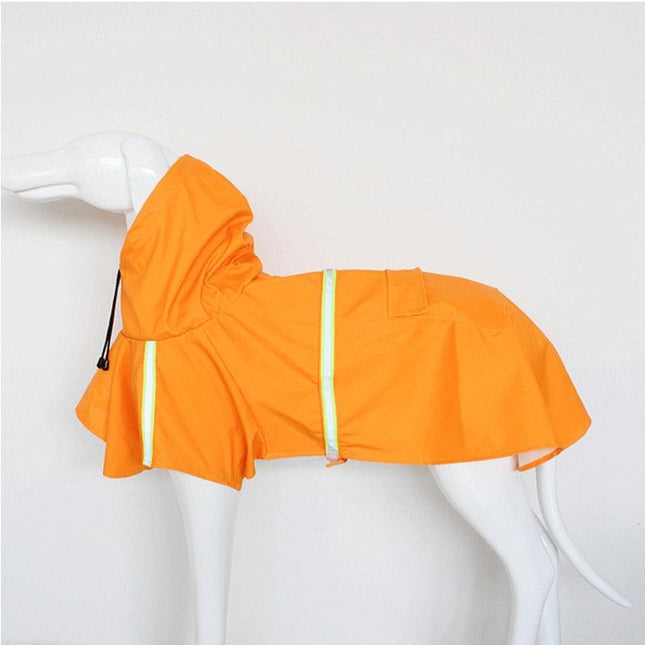 Dog Reflective Poncho Waterproof & Breathable Raincoat by Dach Everywhere - Vysn