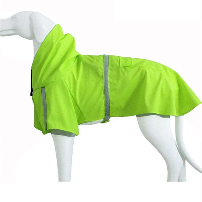Dog Reflective Poncho Waterproof & Breathable Raincoat by Dach Everywhere - Vysn