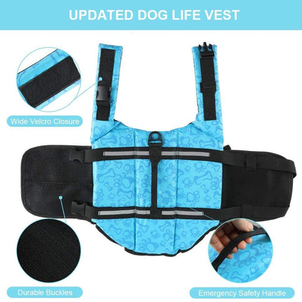Dog Swimming Vest with Reflective Strips by Dach Everywhere - Vysn