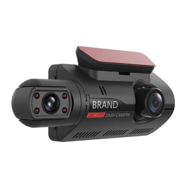 Dual-Lens Dash Cam with Video Recorder by YouCanLearnThis.com Shop - Vysn