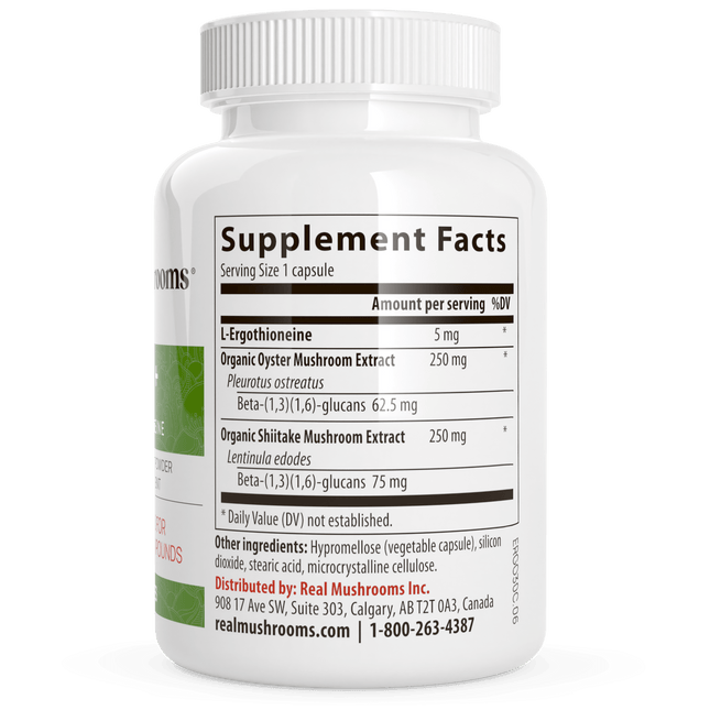 Ergo+ Ergothioneine Supplement by Real Mushrooms - Vysn