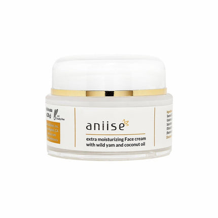 Extra Moisturizing Anti-Aging Face Cream with Wild Yam and Coconut Oil by Aniise - Vysn