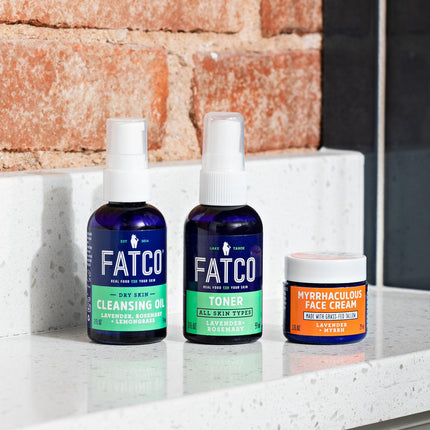 Facial Skincare Basics | Travel Size, Oily Skin by FATCO Skincare Products - Vysn