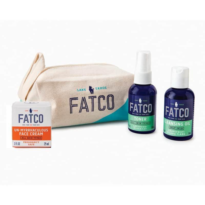 Facial Skincare Set For Oily Skin, Pregnancy Safe by FATCO Skincare Products - Vysn