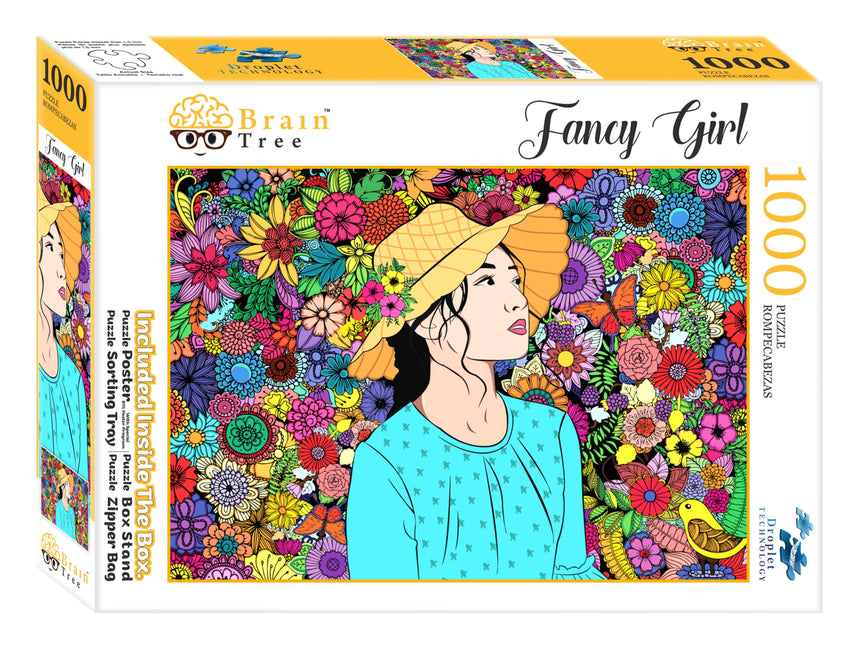 Fancy Girl Jigsaw Puzzles 1000 Piece by Brain Tree Games - Jigsaw Puzzles - Vysn