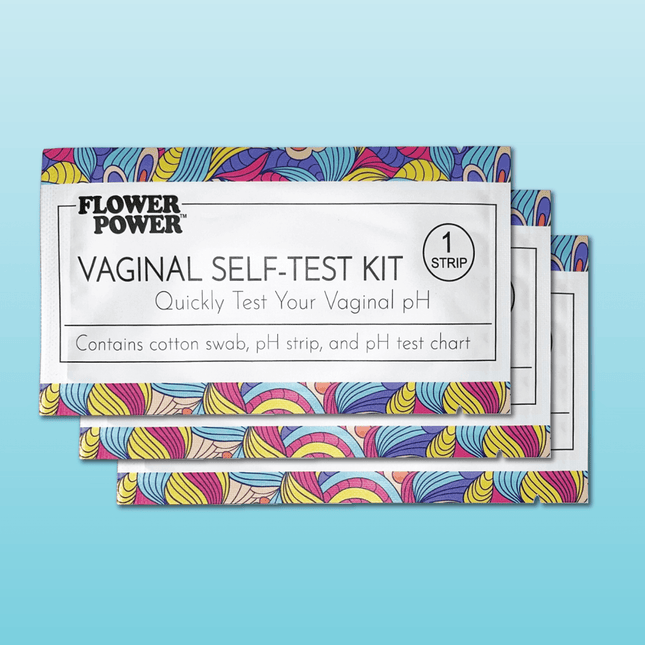 Flower Power® Vaginal pH Testing Kits - 3 Pack by FlowerPower™ Feminine Health - Vysn