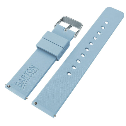 Fossil Gen 5 | Silicone | Soft Blue by Barton Watch Bands - Vysn