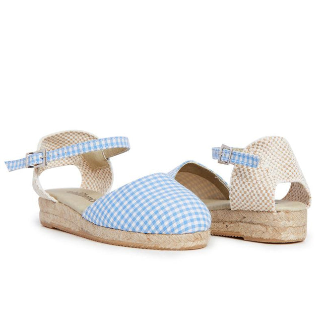 Gingham Canvas Espadrille by childrenchic - Vysn