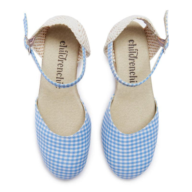 Gingham Canvas Espadrille by childrenchic - Vysn