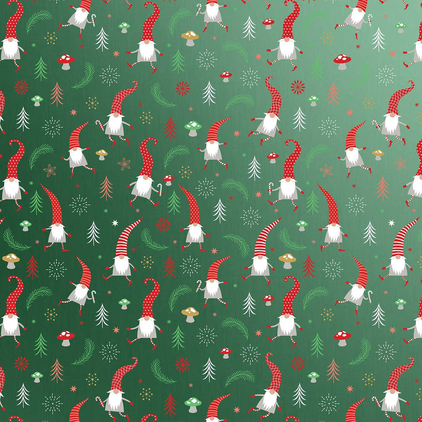 Gnome for Christmas Gift Wrap by Present Paper - Vysn