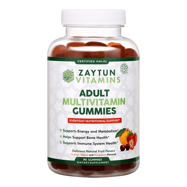 Halal Adult Multivitamin Gummies by Zaytun Vitamins - Vysn