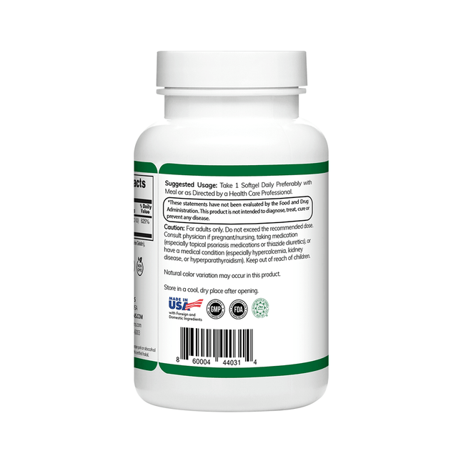 Halal Vitamin D3 5000 IU Softgels (3Pack) by Zaytun Vitamins - Vysn