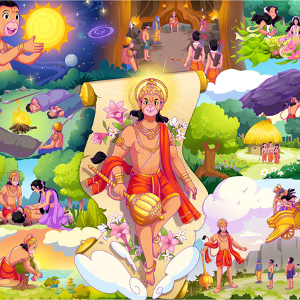 Hanuman Episode 1 Jigsaw Puzzles 1000 Piece by Brain Tree Games - Jigsaw Puzzles - Vysn