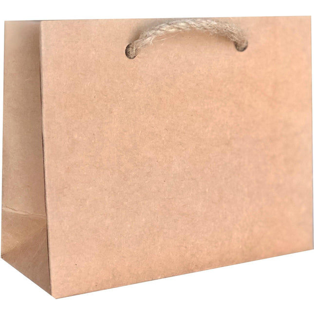 Heavyweight Solid Tiny Gift Bags, Natural Kraft by Present Paper - Vysn