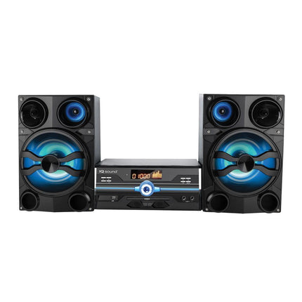 HiFi Multimedia Audio System with Bluetooth and AUX/USB/Mic Inputs - VYSN