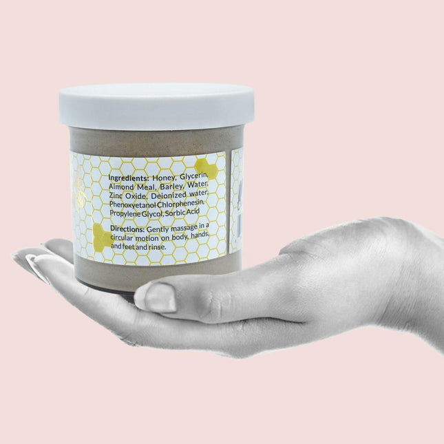 Honey & Almond Exfoliating Body Scrub - Unisex by Aniise - Vysn