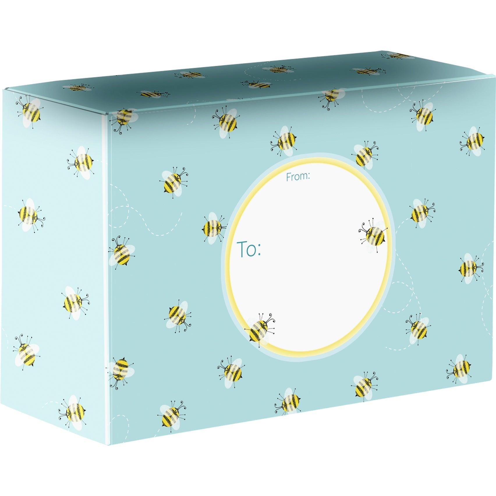 Honey Bees Small Baby Printed Gift Mailing Boxes by Present Paper - Vysn