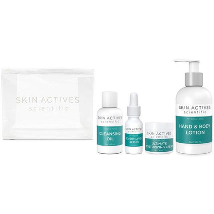 Hydrating Skin Kit - Cleansing Oil, Every Lipid Serum, Ultimate Moisturizing Cream, Hand & Body Lotion - VYSN