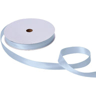 Jillson & Roberts Double-Faced Satin Ribbon, 1" Wide x 100 Yards, Pastel Blue by Present Paper - Vysn