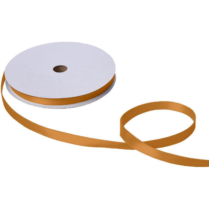 Jillson & Roberts Double-Faced Satin Ribbon, 5/8" Wide x 100 Yards, Gold by Present Paper - Vysn
