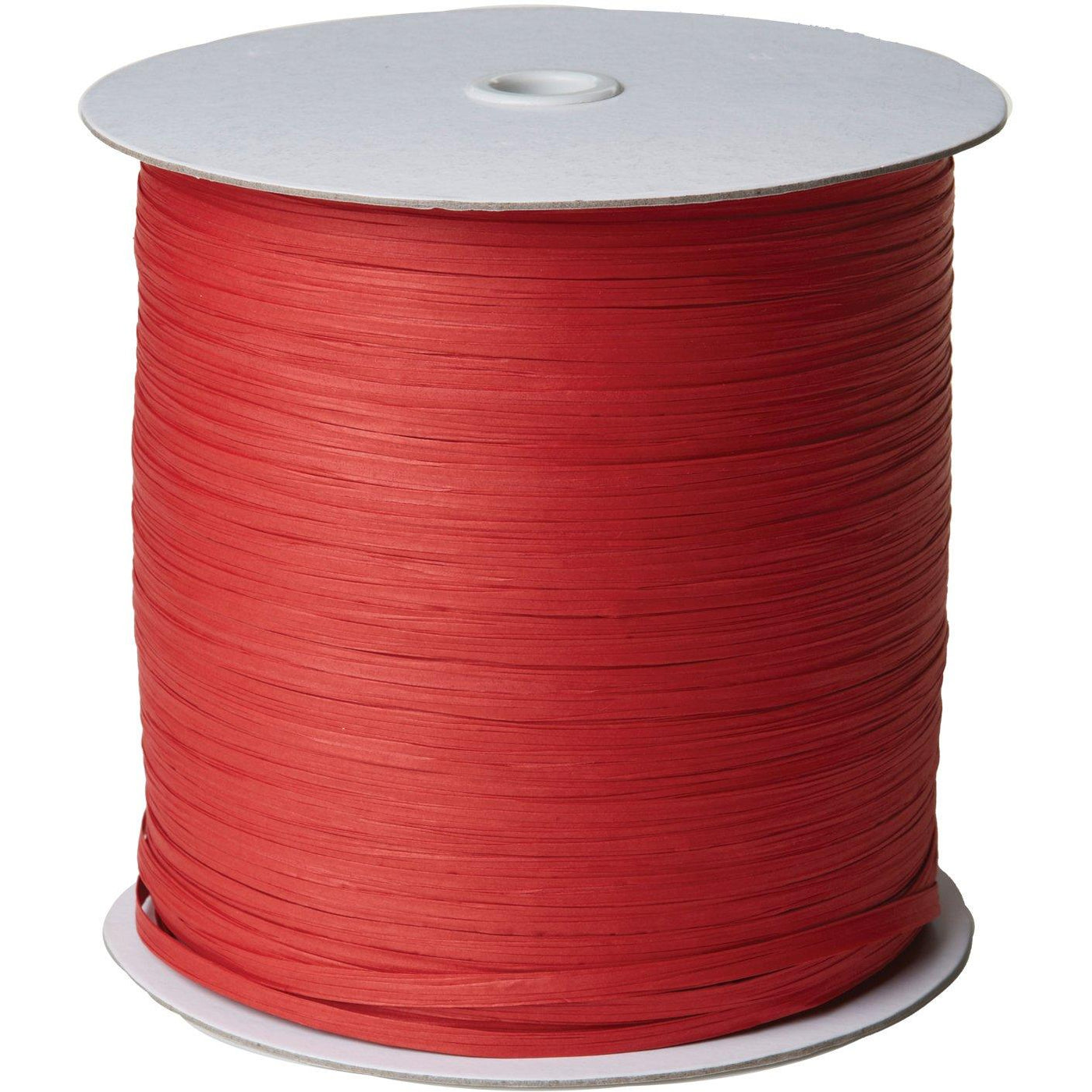 Jillson & Roberts Paper Raffia Ribbon, 1/4" Wide x 1000 Yards, Red by Present Paper - Vysn
