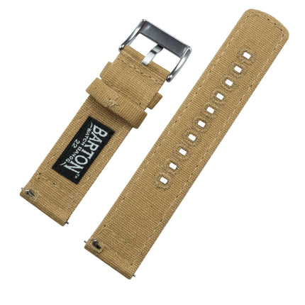 Khaki | Crafted Canvas by Barton Watch Bands - Vysn