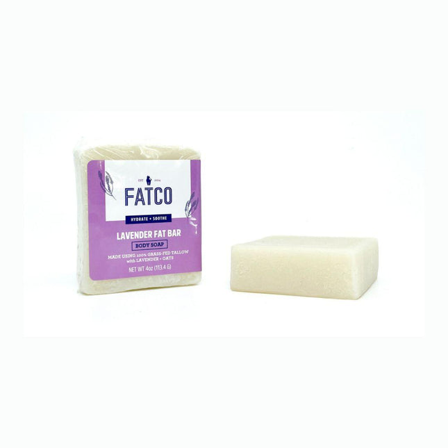 Lavender Fat Bar, 4 Oz by FATCO Skincare Products - Vysn