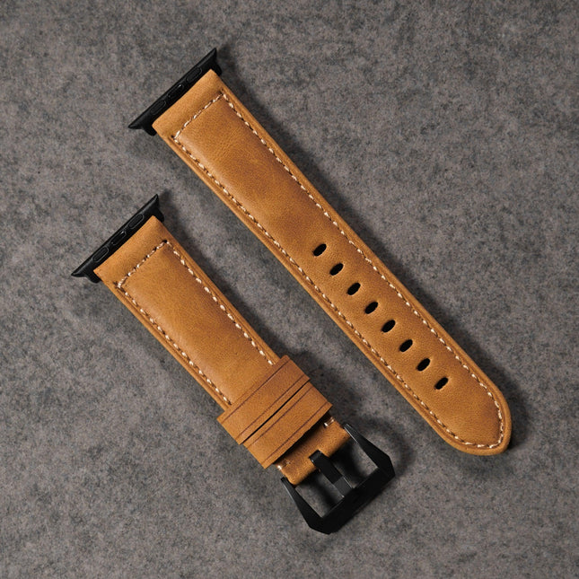 Leather Apple Watch Strap - Classic by Bullstrap - Vysn