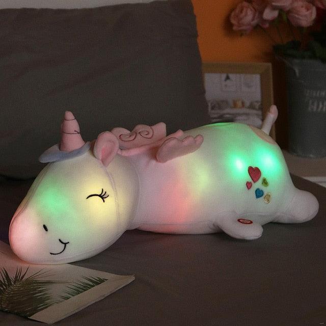 LED Light-Up Unicorn Plushie (3 COLORS, 4 SIZES) by Subtle Asian Treats - Vysn