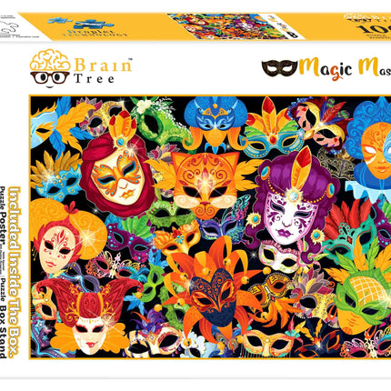 Magic Mask Jigsaw Puzzles 1000 Piece by Brain Tree Games - Jigsaw Puzzles - Vysn