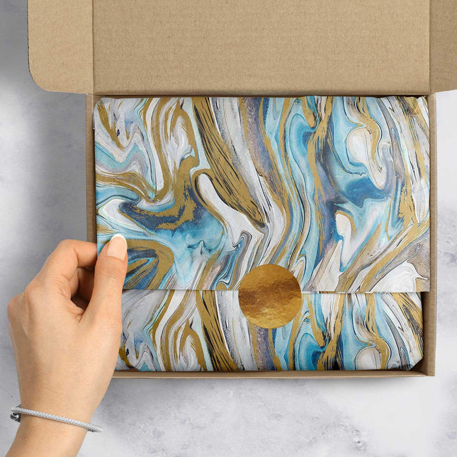 Marbleized 20" x 30" Gift Tissue Paper by Present Paper - Vysn