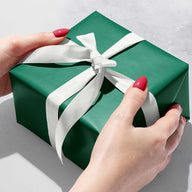 Matte Hunter Green Gift Wrap by Present Paper - Vysn