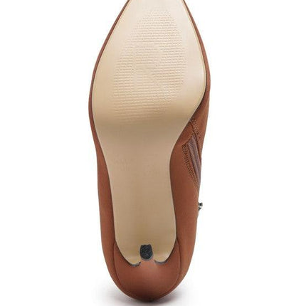 Melba Pointed Toe Stiletto Boot by Blak Wardrob - Vysn