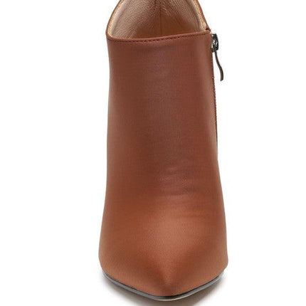 Melba Pointed Toe Stiletto Boot by Blak Wardrob - Vysn