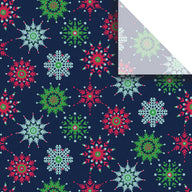 Midnight Snowflakes 20" x 30" Christmas Gift Tissue Paper by Present Paper - Vysn