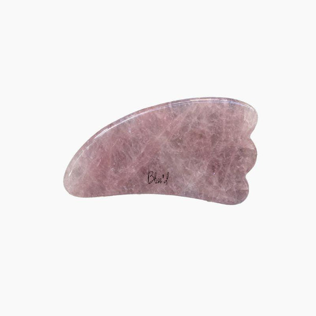 Mind + Body Self-Care Bundle: Time to Reflect Journal & Rose Quartz Gua Sha by Bliss'd Co - Vysn