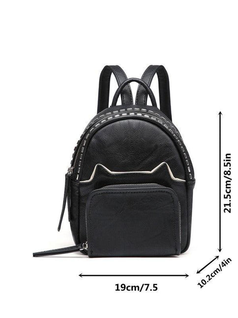 Mini Backpack Purse by Blak Wardrob - Vysn