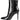 Momoa Patent Pu High Heeled Ankle Boot by Blak Wardrob - Vysn