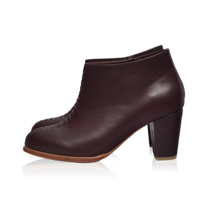 Monte Carlo Leather Booties by ELF - Vysn